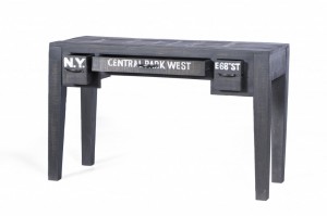 Schreibtisch Konsole Bronx Tisch Computertisch Büro Mangoholz antikschwarz lackiert Schreibtisch Konsole Bronx Tisch Computertisch Büro Mangoholz antikschwarz lackiert