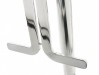 Mayer Wave Barhocker / Funktionshocker in chrom / wei� - by Buffon