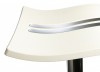Mayer Wave Barhocker / Funktionshocker in chrom / wei� - by Buffon