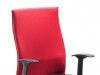 Mayer 2299 B�ro-Drehsessel in chrom / schwarz / rot