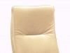 Mayer City Line Chefsessel / Drehsessel in Leder beige / chrom