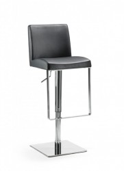 Mayer Design-Lift-Barhocker Tresenhocker in schwarz-chrom Mayer Design-Lift-Barhocker Tresenhocker in schwarz-chrom