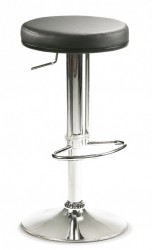 Mayer 1203 26 447 Barhocker Tresenhocker in chrom / schwarz