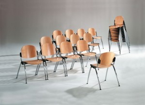 Mayer Profi Office 2550 Stapelstuhl / Konferenzstuhl in chrom / Buche natur Mayer Profi Office 2550 Stapelstuhl / Konferenzstuhl in chrom / Buche natur