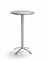 Mayer 3096 28 06 Stehtisch / Bistrotisch in chrom / silber / edelstahl