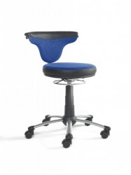 Mayer Torro-Sit Drehstuhl / Jugenddrehstuhl in perlsilber-schwarz / blau-schwarz 360° Mayer Torro-Sit Drehstuhl / Jugenddrehstuhl in perlsilber-schwarz / blau-schwarz 360°