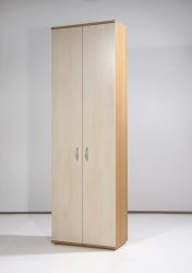 Deutscher Qualit&auml;ts-Hersteller Berlin B&uuml;ro-Aktenschrank hoch in Buche / Birke 70 x 215 x 34