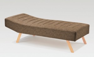 Necke Legere Relax-Liege in braun, Buche massiv natur 180 x 75 x 60 (5 Beizt�ne zur Auswahl)