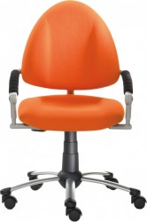 Mayer 2436 Freaky verstellbarer Kinder- Jugenddrehstuhl perlsilber orange Mayer 2436 Freaky verstellbarer Kinder- Jugenddrehstuhl perlsilber orange