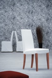 Jan Kurtz Franziska Stuhl 2er-Set Buche kirschbaumfarben / wei� 
