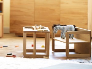 Jan Kurtz Tim Kinderbank / Kindertisch in Buche natur 64 x 35 x 33