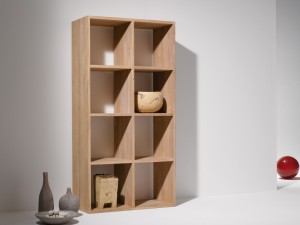 Jan Kurtz NOVELL 2/4 Regal aus der Sommer-Eiche 175 x 89 x40