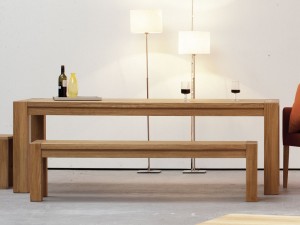 Jan Kurtz Valentino Tisch Eiche massiv 180, 200, 220 oder 250 cm Breit