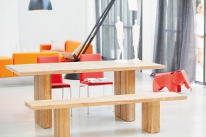 Jan Kurtz Celebration Tisch / Esstisch in Teak, recycelt ab 78 x 180 x 90