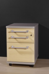 Pro Büro-Karteicontainer in Ahorn / silber 42 x 60 x 48 Pro Büro-Karteicontainer in Ahorn / silber 42 x 60 x 48