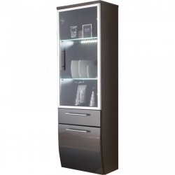 Bad Hochschrank Badschrank Hängeschrank Badmöbel Hochglanz anthrazit Bad Hochschrank Badschrank Hängeschrank Badmöbel Hochglanz anthrazit