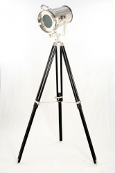 Standstrahler KINO Lampe Stehlampe Metall vernickelt schwarz NEU Sit Möbel 1073-00 Standstrahler KINO Lampe Stehlampe Metall vernickelt schwarz NEU Sit Möbel 1073-00
