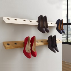 Jan Kurtz HEELHOLE Schuhleiste Schuhregal High Heel Regal Leiste massiv Holz MDF Weiß Jan Kurtz HEELHOLE Schuhleiste Schuhregal High Heel Regal Leiste massiv Holz MDF Weiß