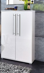 Schuhschrank Kommode Garderobe Highboard Schrank Lack weiß Schuhschrank Kommode Garderobe Highboard Schrank Lack weiß