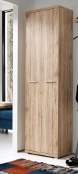 Garderobenschrank Dielenschrank Kleiderschrank TOP Design Sanremo Eiche Nb. Garderobenschrank Dielenschrank Kleiderschrank TOP Design Sanremo Eiche Nb.