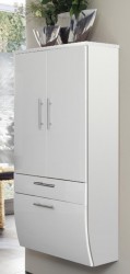 Bad Hochschrank Hängeschrank Badschrank Hochglanzfront Weiß NEU Bad Hochschrank Hängeschrank Badschrank Hochglanzfront Weiß NEU