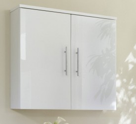 Badezimmer Hängeschrank Hochglanz weiß Schrank Badmöbel Badschrank Wandschrank 5612 Badezimmer Hängeschrank Hochglanz weiß Schrank Badmöbel Badschrank Wandschrank 5612