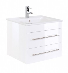 Badmöbel Waschtisch Villeroy & Boch Venticello 60 cm weiß seidenglanz Badmöbel Waschtisch Villeroy & Boch Venticello 60 cm weiß seidenglanz