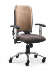 Mayer Sitzmöbel Spirit Drehstuhl in perlsilber braun beige Mayer Sitzmöbel Spirit Drehstuhl in perlsilber braun beige