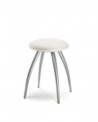 Mayer 1163 08 Design Hocker Sitzhocker Metall perlsilber Kunstleder viele Farben Mayer 1163 08 Design Hocker Sitzhocker Metall perlsilber Kunstleder viele Farben