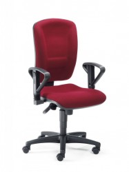 Mayer Open Entry Drehstuhl mit Mulitmatic Comfort schwarz / bordeaux Mayer Open Entry Drehstuhl mit Mulitmatic Comfort schwarz / bordeaux