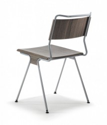 Mayer My Selection 2143 Design-Stuhl perlsilber / Nussbaum - by Oscar Buffon Mayer My Selection 2143 Design-Stuhl perlsilber / Nussbaum - by Oscar Buffon