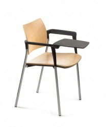 Mayer Choice 2516 Universalstuhl in chrom / Buche natur / schwarz Mayer Choice 2516 Universalstuhl in chrom / Buche natur / schwarz