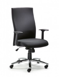 Mayer 2299 27 Drehsessel / Büro-Drehsessel in chrom / schwarz / schwarz Mayer 2299 27 Drehsessel / Büro-Drehsessel in chrom / schwarz / schwarz