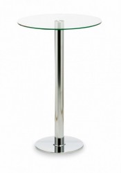 Mayer 3027 Stehtisch / Bistrotisch in chrom / Glas Mayer 3027 Stehtisch / Bistrotisch in chrom / Glas