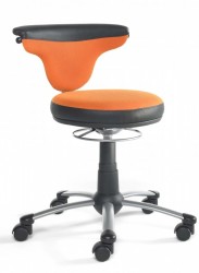 Mayer Torro-Sit Drehstuhl / Jugenddrehstuhl in perlsilber-schwarz / orange-schwarz 360° Mayer Torro-Sit Drehstuhl / Jugenddrehstuhl in perlsilber-schwarz / orange-schwarz 360°