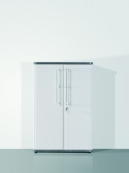 Pro Aktenschrank in Lichtgrau 80 x 121 x 38 Pro Aktenschrank in Lichtgrau 80 x 121 x 38