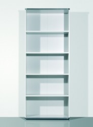 Pro Aktenregal in grau 80 x 200 x 38 Pro Aktenregal in grau 80 x 200 x 38