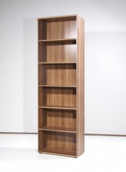Chef Aktenregal in Walnuss 70 x 215 x 34 Chef Aktenregal in Walnuss 70 x 215 x 34