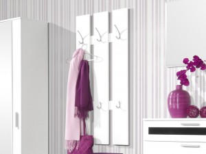 Prima Paneel für Garderobe in weiß 65 x 120 x 15 Prima Paneel für Garderobe in weiß 65 x 120 x 15