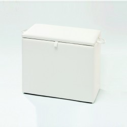 Necke Valentina Wäschetruhe / Wäschebox / Truhe mit Stauraum in weiss 80 x 80 x 39 Necke Valentina Wäschetruhe / Wäschebox / Truhe mit Stauraum in weiss 80 x 80 x 39