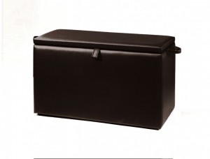 Necke Wäschetruhe / Wäschebox / Truhe Valentina mit Stauraum in dunkel-braun 80 x 41 x 39 Necke Wäschetruhe / Wäschebox / Truhe Valentina mit Stauraum in dunkel-braun 80 x 41 x 39