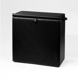 Necke Valentina Wäschetruhe / Wäschebox / Truhe mit Stauraum in schwarz 80 x 80 x 39 Necke Valentina Wäschetruhe / Wäschebox / Truhe mit Stauraum in schwarz 80 x 80 x 39