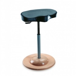 Mayer 1108 Pendelhocker für ergonomisches Sitzen in Buche / schwarz Mayer 1108 Pendelhocker für ergonomisches Sitzen in Buche / schwarz