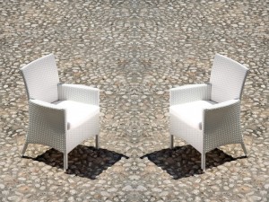 Jan Kurtz Poesie Outdoor-Sessel 2-er Set in Alu / anthrazit oder weiß Jan Kurtz Poesie Outdoor-Sessel 2-er Set in Alu / anthrazit oder weiß