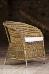 Jan Kurtz Romantik Outdoor-Sessel 4-er Set Alu / natur meliert oder anthrazit Jan Kurtz Romantik Outdoor-Sessel 4-er Set Alu / natur meliert oder anthrazit