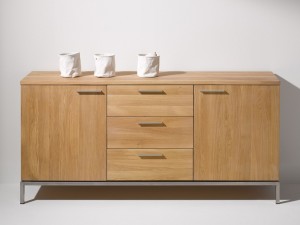 Jan Kurtz NOVELL Sideboard Sommereiche hell massiv 85 x 180 x 45 Jan Kurtz NOVELL Sideboard Sommereiche hell massiv 85 x 180 x 45