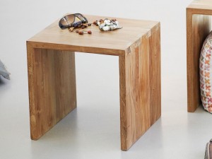 Jan Kurtz ULTIMATIVE Hocker in Teak, recycelt 50 x 50 x 50 Jan Kurtz ULTIMATIVE Hocker in Teak, recycelt 50 x 50 x 50