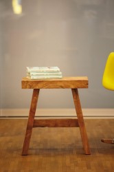 Jan Kurtz DINGKLIK Hocker in Teak, recycelt Jan Kurtz DINGKLIK Hocker in Teak, recycelt