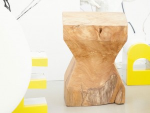 Jan Kurtz Java Hocker Teak massiv, Unikat Jan Kurtz Java Hocker Teak massiv, Unikat