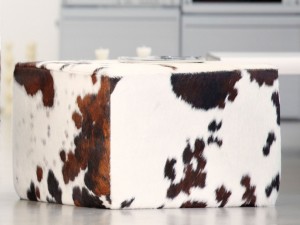 Jan Kurtz CHEYENNE Pouf Hocker Kuhfell 35 x 50 x 50 Jan Kurtz CHEYENNE Pouf Hocker Kuhfell 35 x 50 x 50